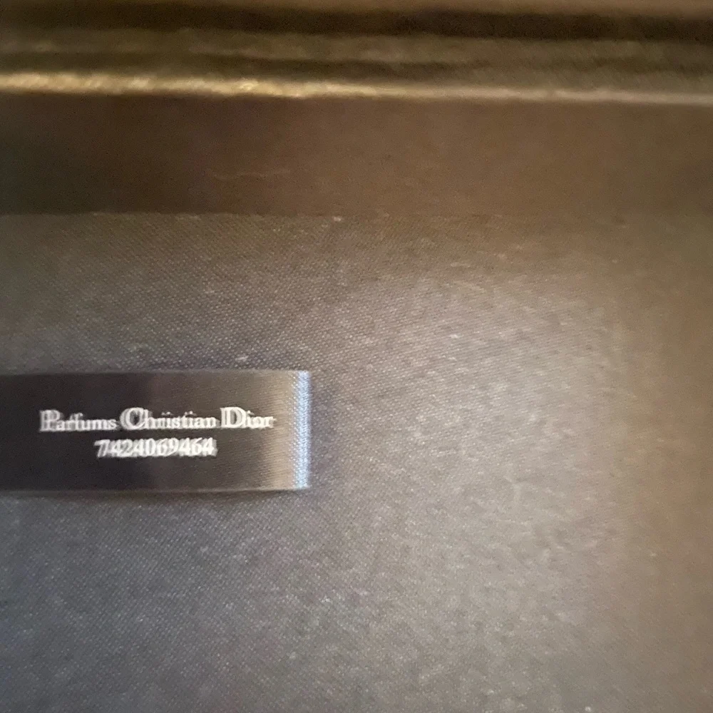 Christian Dior - padded faux leather box